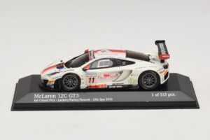 McLaren MP4-12C GT3 #11 Art Grand Prix Leclerc / Parisy 24 Hours of Spa 2013 Minichamps 1:43 437131311 Metall