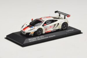 McLaren MP4-12C GT3 #11 Art Grand Prix Leclerc / Parisy 24 Hours of Spa 2013 Minichamps 1:43 437131311 Metall — Bild 2 von 4