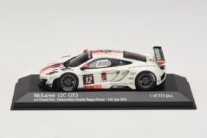 McLaren MP4-12C GT3 #12 Art Grand Prix Demoustier / Amado 24 Hours of Spa 2012 Minichamps 1:43 437121312 Metall