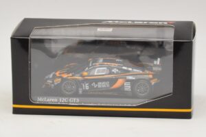 McLaren MP4-12C GT3 #16 Boutsen Racing Schmetz / Demirdjian 24 Hours of Spa 2014 Minichamps 1:43 437141316 Metall — Bild 4 von 4