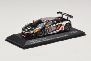 McLaren MP4-12C GT3 #5 Boutsen Racing Guilvert / Dermont 24 Hours of Spa 2013 Minichamps 1:43 437131305 Metall — Bild 2 von 4