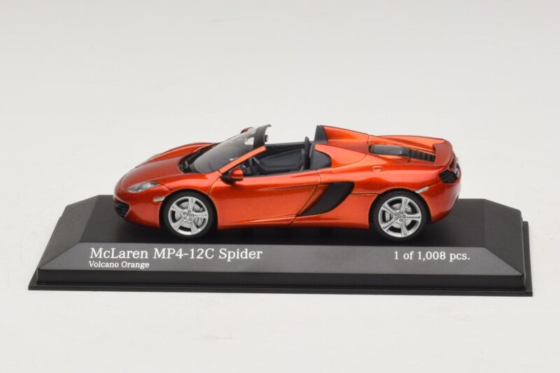 McLaren MP4-12C Spider Orange Metallic Minichamps 1:43 McLaren MP4-12C Spider Orange Metallic Minichamps 1:43 530133030 Metall