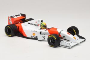 McLaren MP4/8 Ford #8 A. Senna Winner European GP 1993 Minichamps 1:18 540931818 Metall — Bild 7 von 7