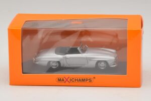 Mercedes 190 SL W121 Silber Maxichamps 1:43 940033130 Metall — Bild 4 von 4