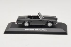 Mercedes 230 SL W113 Grau Maxichamps 1:43 94003231 Metall