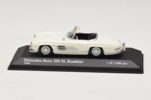 Mercedes 300 SL W198 Roadster Weiß Minichamps 1:43 400039034 Metall