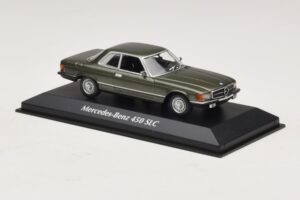 Mercedes 450 SLC C107 Dunkelgrün Metallic Maxichamps 1:43 940033420 Metall — Bild 3 von 4