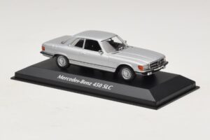 Mercedes 450 SLC C107 Silber Maxichamps 1:43 940033421 Metall — Bild 3 von 4