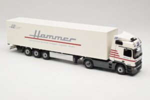 Mercedes Actros 1844LS Koffersattelzug Hammer Aachen Minichamps 1:43 499039105 Metall — Bild 4 von 6