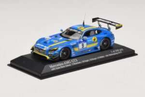 Mercedes AMG GT3 Black Falcon #9 Y. Buurman / M. Engel 24 Hours of Nurburgring 2016 Minichamps 1:43 437163009 Metall — Bild 2 von 5