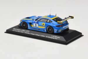 Mercedes AMG GT3 Black Falcon #9 Y. Buurman / M. Engel 24 Hours of Nurburgring 2016 Minichamps 1:43 437163009 Metall — Bild 3 von 5