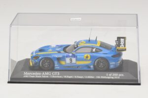 Mercedes AMG GT3 Black Falcon #9 Y. Buurman / M. Engel 24 Hours of Nurburgring 2016 Minichamps 1:43 437163009 Metall — Bild 4 von 5