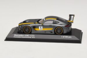 Mercedes AMG GT3 Presentation Hockenheimring 2015 Minichamps 1:43 437163001 Metall