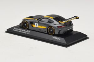 Mercedes AMG GT3 Presentation Hockenheimring 2015 Minichamps 1:43 437163001 Metall — Bild 3 von 4