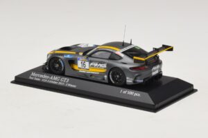 Mercedes AMG GT3 Test Team #16 VLN Winner 3 October 2015 Minichamps 1:43 437163016 Metall — Bild 3 von 4