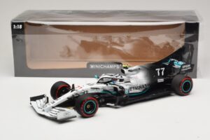 Mercedes AMG Petronas W10 #77 V. Bottas German GP 2019 Minichamps 1:18 110191177 Metall — Bild 6 von 7