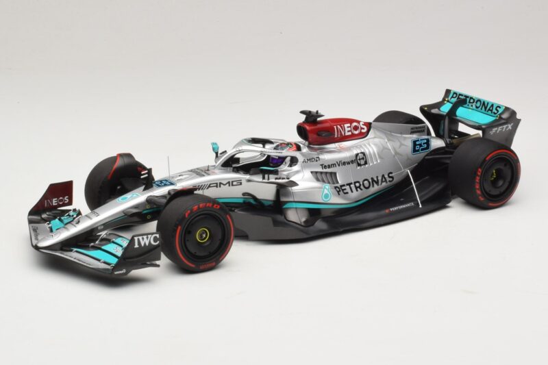 Mercedes AMG Petronas W13 E Performance #63 G. Russell Spanish GP 2022 Minichamps 1:18 110220063 Metall