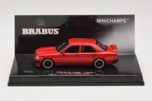 Mercedes Brabus 3.6S 190E W201 Rot Minichamps 1:43 437032600 Metall