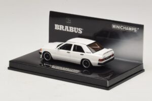 Mercedes Brabus 3.6S 190E W201 Weiß Minichamps 1:43 437032602 Metall — Bild 3 von 5