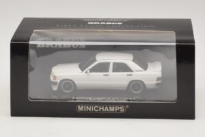 Mercedes Brabus 3.6S 190E W201 Weiß Minichamps 1:43 437032602 Metall — Bild 5 von 5