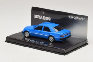 Mercedes Brabus 6.5 500E W124 Blau Minichamps 1:43 437032502 Metall — Bild 3 von 5