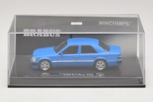 Mercedes Brabus 6.5 500E W124 Blau Minichamps 1:43 437032502 Metall — Bild 4 von 5