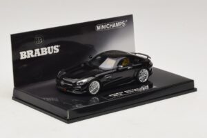 Mercedes Brabus 600 GT S C190 Schwarz Minichamps 1:43 437032520 Metall — Bild 2 von 5