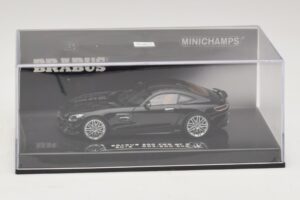 Mercedes Brabus 600 GT S C190 Schwarz Minichamps 1:43 437032520 Metall — Bild 4 von 5