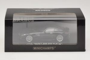 Mercedes Brabus 600 GT S C190 Schwarz Minichamps 1:43 437032520 Metall — Bild 5 von 5