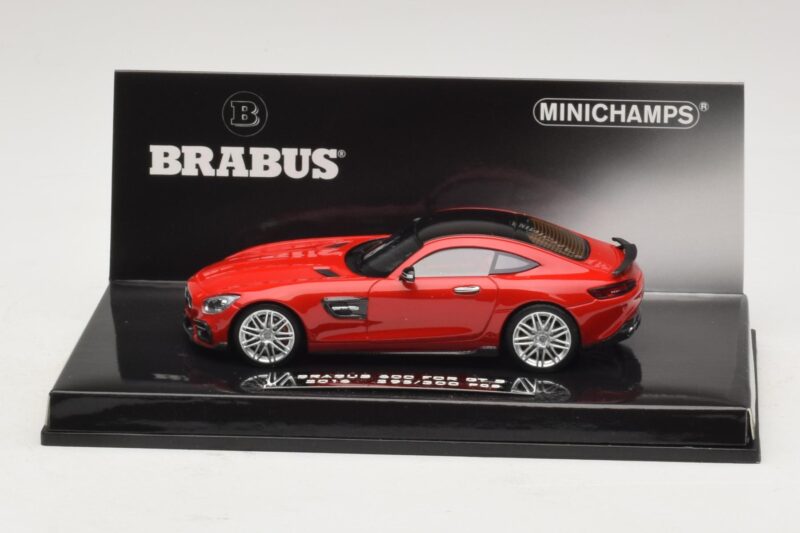Mercedes Brabus 600 GT S C190 Rot Minichamps 1:43 437032521 Metall