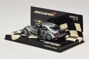 Mercedes C203 DTM Team McLaren Mercedes MP4-98T Mika & Erja Hakkinen Lapland 17 April 2000 Minichamps 1:43 530984378-P1 Metal — Bild 3 von 4