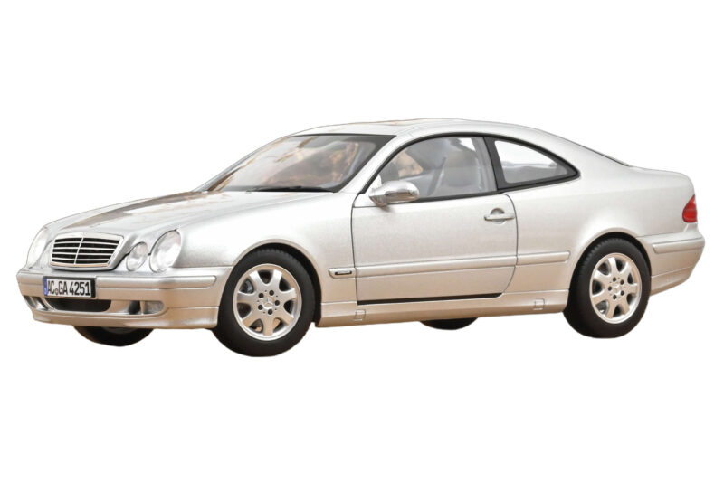 Mercedes CLK C208 Brilliant Silver Norev 1:18 Mercedes CLK C208 Brilliant Silver Norev 1:18 183335 Metall