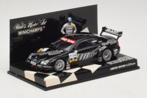 Mercedes CLK DTM #2 J. Alesi First DTM Podium Finish Hockenheim 2002 Minichamps 1:43 400023292 Metall — Bild 2 von 4