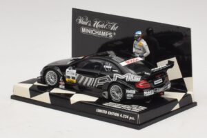 Mercedes CLK DTM #2 J. Alesi First DTM Podium Finish Hockenheim 2002 Minichamps 1:43 400023292 Metall — Bild 3 von 4