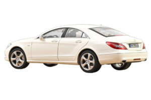 Mercedes CLS C218 Coupé Brilliant White Metallic Norev 1:18 183943 Metall — Bild 3 von 3