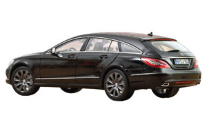 Mercedes CLS Shooting Brake X218 Obsidian Black Metallic Norev 1:18 183944 Metall — Bild 3 von 3