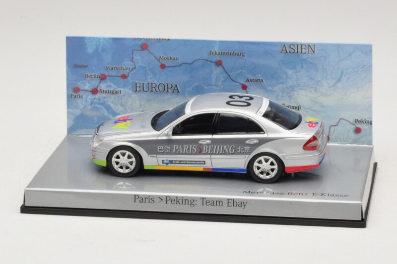 Mercedes E-Class #3 Team eBay Rally Paris-Peking 2007 Minichamps 1:43 B66962259 Metall