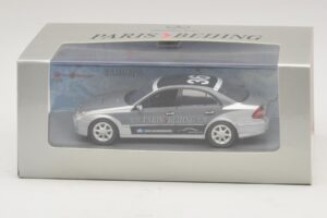 Mercedes E-Class #36 Team MB Guard Rally Paris-Peking 2007 Minichamps 1:43 B66962270 Metall — Bild 5 von 5
