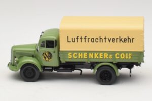Mercedes L 3500 Pritschenwagen Schenker Minichamps 1:43 439350028 Metall — Bild 3 von 6