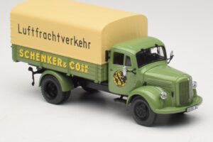 Mercedes L 3500 Pritschenwagen Schenker Minichamps 1:43 439350028 Metall — Bild 4 von 6