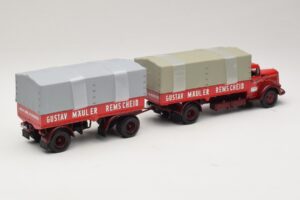 Mercedes L315 Pritschenzug Gustav Mauler Minichamps 1:43 499034720 Metall — Bild 2 von 6
