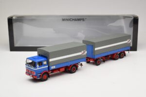 Mercedes LP1620 Pritschenzug Fern Schnell Gut Minichamps 1:43 499034820 Metall — Bild 6 von 6