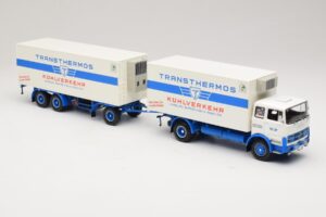 Mercedes LP1624 Kühlzug Transthermos Minichamps 1:43 499034840 Metall — Bild 4 von 6