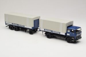 Mercedes LP1624 Pritschenzug Dachser Minichamps 1:43 499034821 Metall — Bild 4 von 6