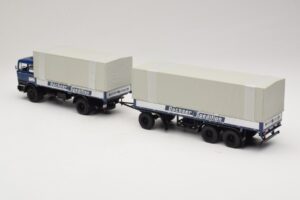 Mercedes LP1624 Pritschenzug Dachser Minichamps 1:43 499034821 Metall — Bild 5 von 6