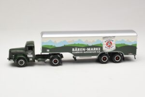 Mercedes LS315 Koffersattelzug Bärenmarke Minichamps 1:43 499034780 Metall — Bild 3 von 6
