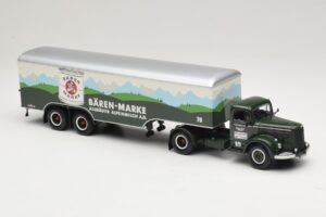 Mercedes LS315 Koffersattelzug Bärenmarke Minichamps 1:43 499034780 Metall — Bild 4 von 6