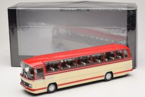 Mercedes O 302 Rot Creme Minichamps 1:43 439035190 Metall — Bild 6 von 6