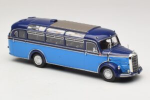 Mercedes O 3500 Bus Hellblau Dunkelblau Minichamps 1:43 439360011 Metall — Bild 4 von 6