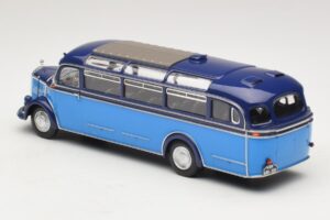 Mercedes O 3500 Bus Hellblau Dunkelblau Minichamps 1:43 439360011 Metall — Bild 5 von 6